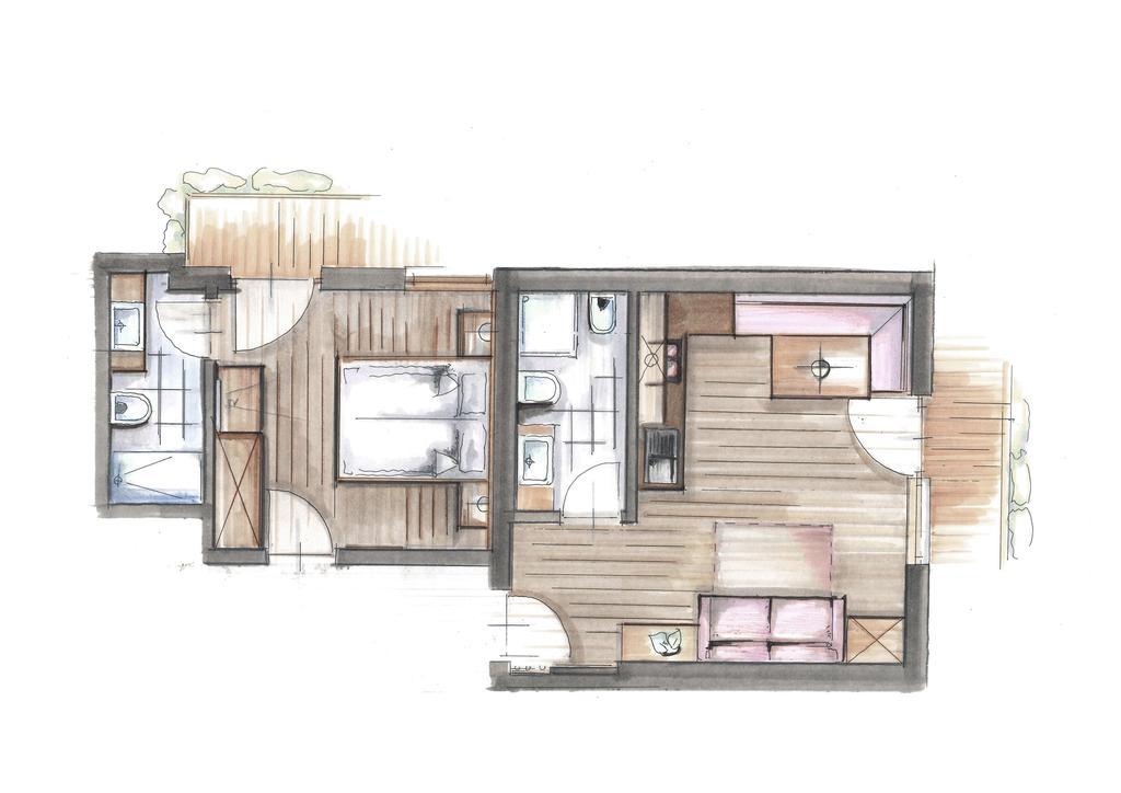 Garni Appartement Alpenresidence Cadipietra Rom bilde